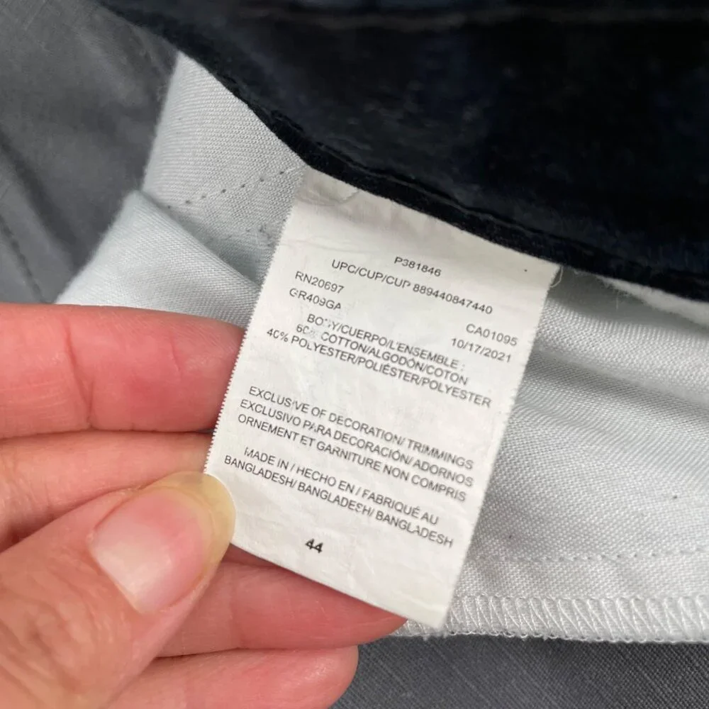 Dickies Gray Ripstop Cargo Carpenter Shorts Mens Size 44 Casual Utility Neutral